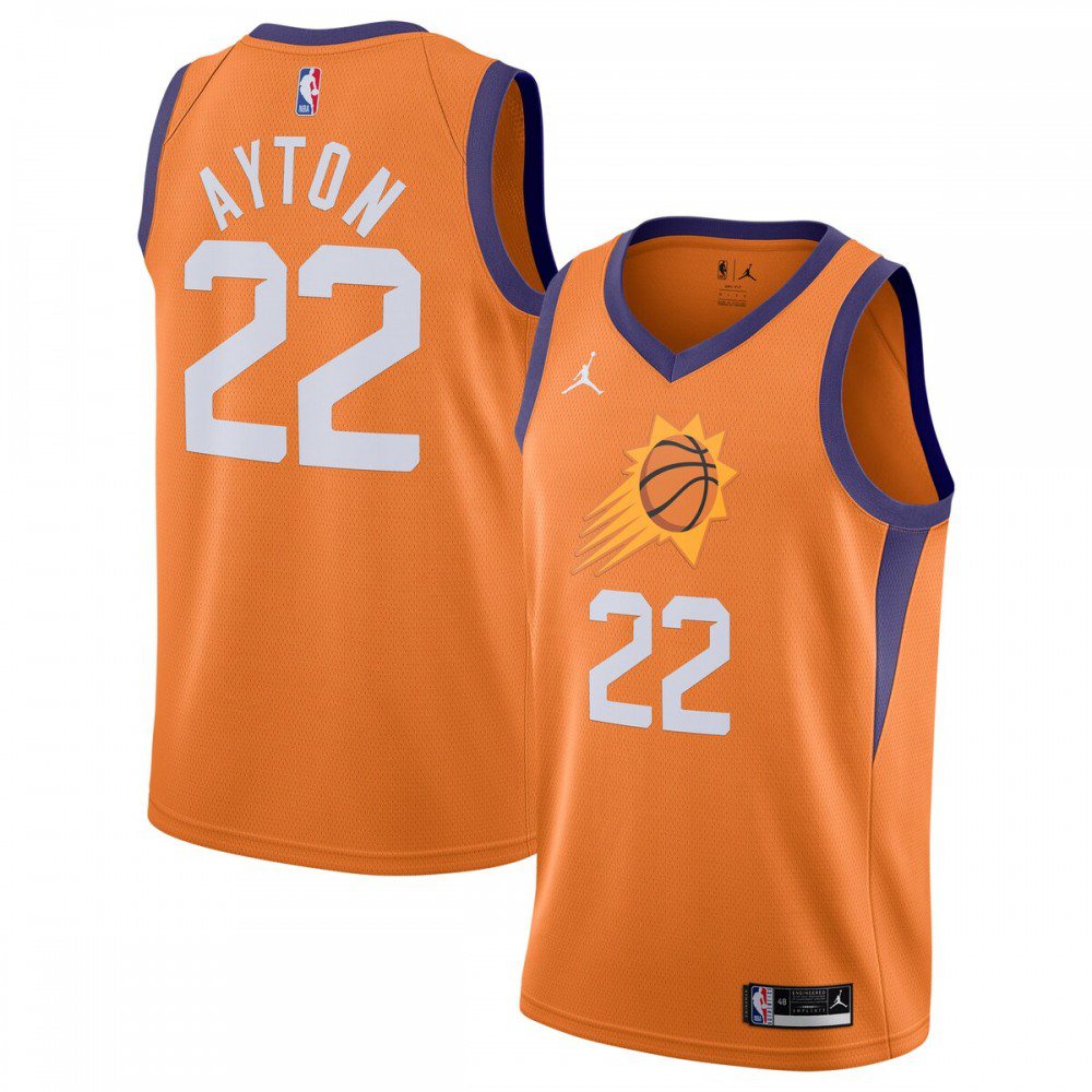 Deandre Ayton Phoenix Suns Jordan Brand 2020/21 Swingman Jersey - Statement Edition - Orange-Pro Kit Vault | Brand New 26/27 Sports Jerseys
